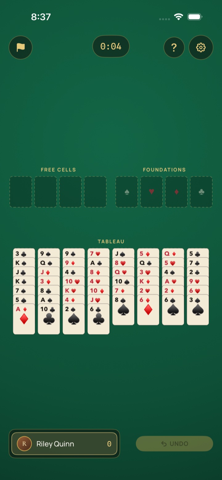 FreeCell game